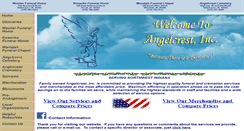 Desktop Screenshot of angelcrestinc.com
